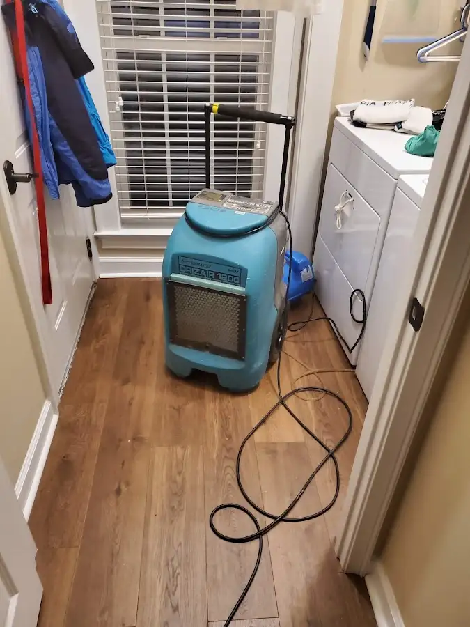 Commercial dehumidifier deployed for Flood Damage Cleanup in Palmer Ranch